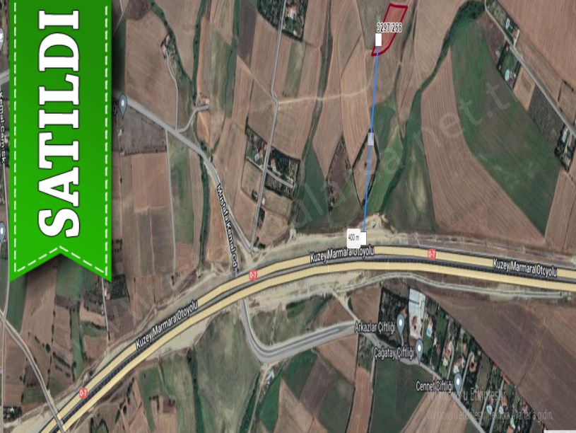 Silivri Fenerköyde Satılık Arsa , 1,045 M2 Yolu Var Hisseli