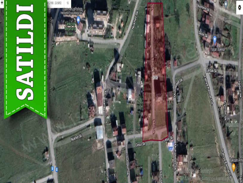 Arnavutköy Taşolukta Satılık Arsa , 200 M2 Caddeye Yakın Hisseli