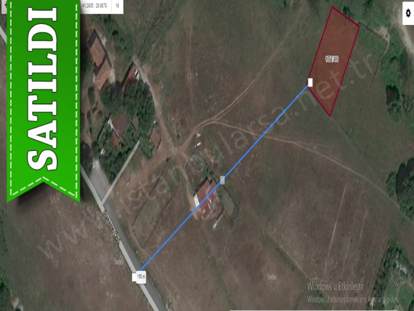 Arnavutköy Tayakadın Satılık Arsa , 177 m2 Yolu Var Hisseli 