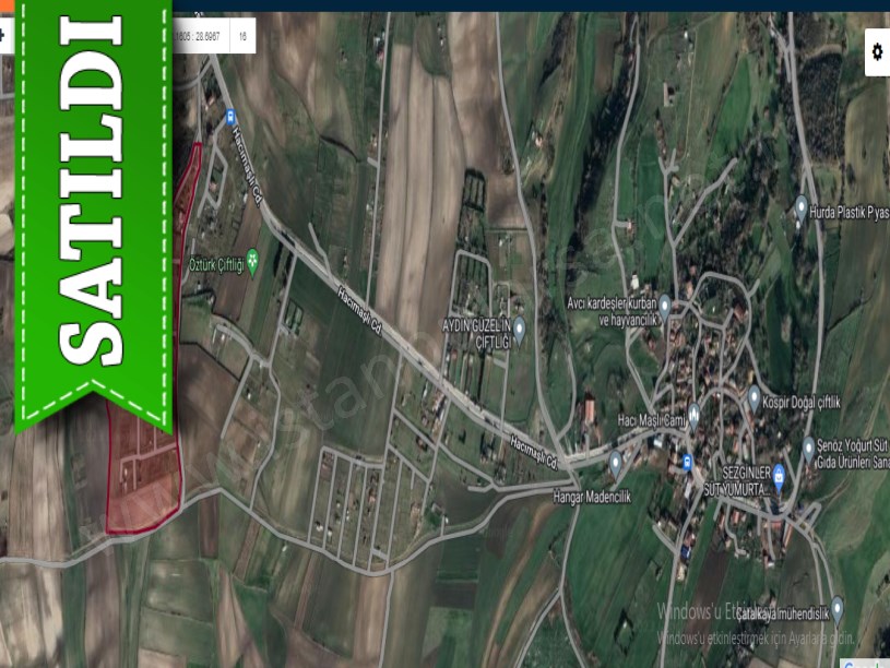 Arnavutköy Hacımaşlıda Satılık Arsa , 300 M2 Çevrili Hisseli