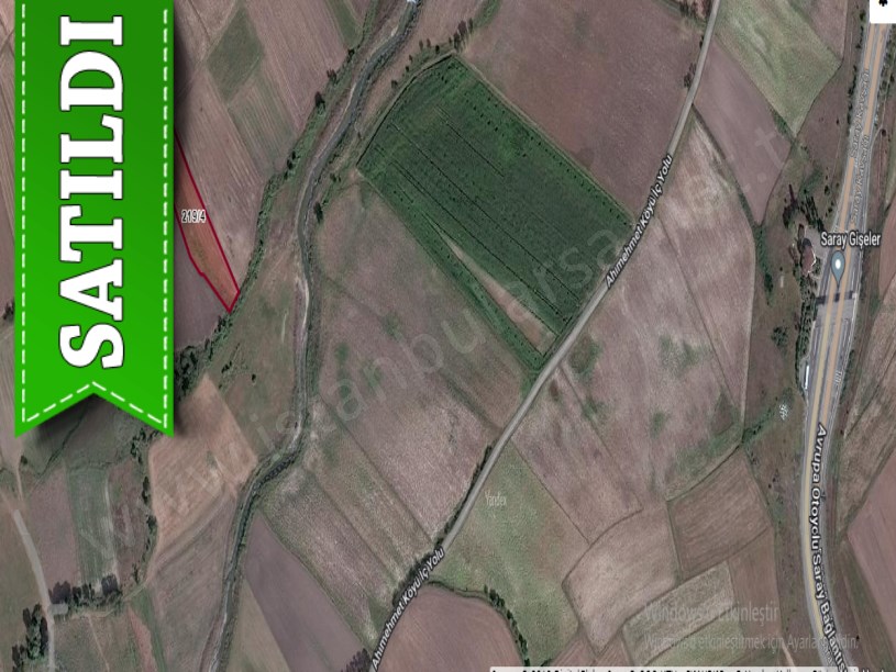 Tekirdağ Saray Beyazköyde Satılık Arsa , 2,100 m2 Yolu Var 