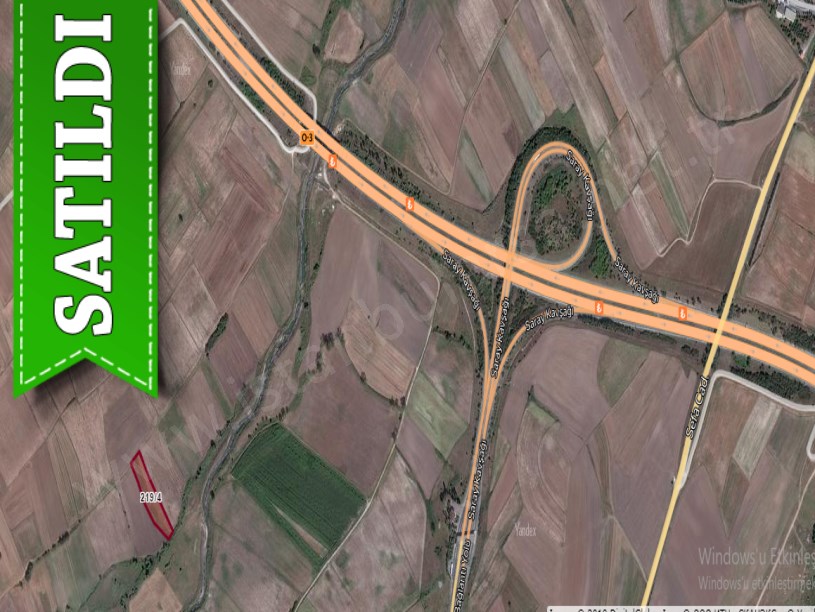 Tekirdağ Saray Beyazköyde Satılık Arsa , 2,100 m2 Yolu Var 