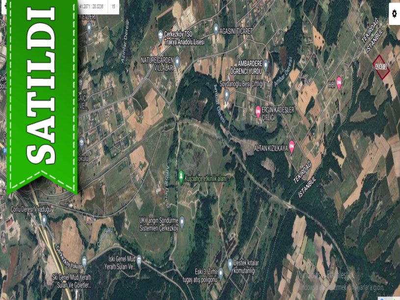 Silivri Çayırdere Mah Satılık Arsa , 690 m2 Yolu Var Evlere Yakın 