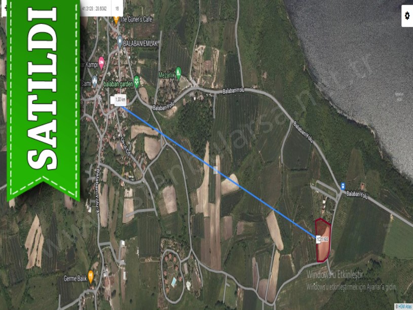Arnavutköy Balabanda Satılık Arsa , 394 M2 Yolu Var Villalara Yakın 