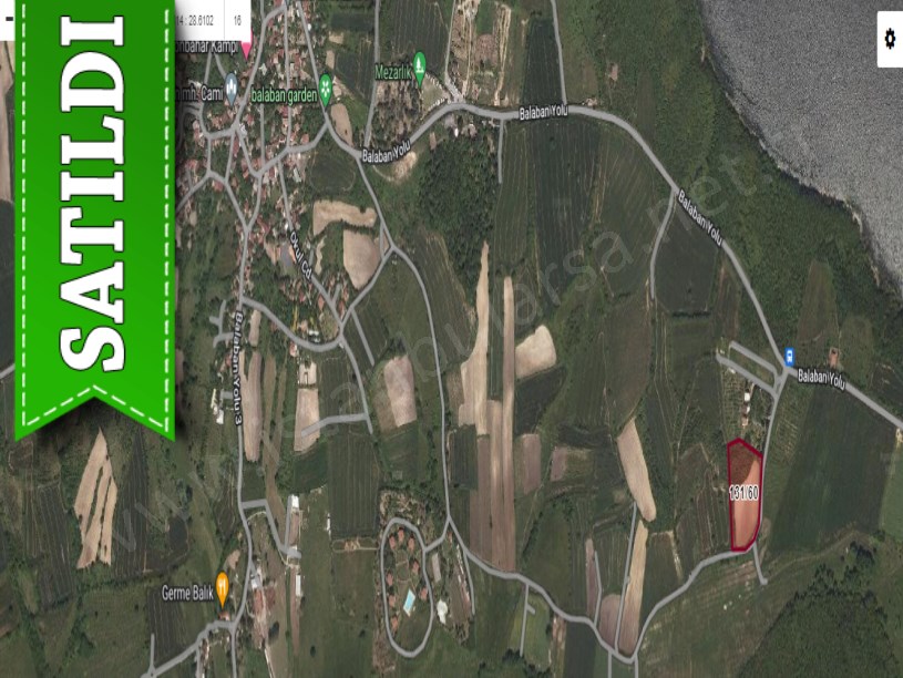 Arnavutköy Balabanda Satılık Arsa , 394 M2 Yolu Var Villalara Yakın 