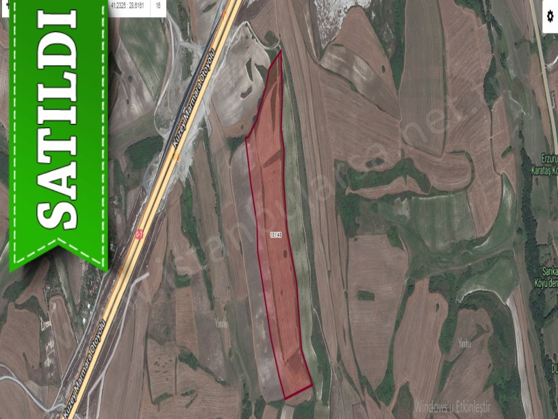 Arnavutköy Yassıörende Satılık Arsa , 300 M2 Hisseli 