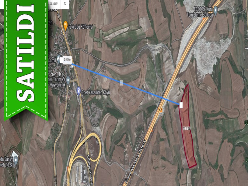 Arnavutköy Yassıörende Satılık Arsa , 300 M2 Hisseli 