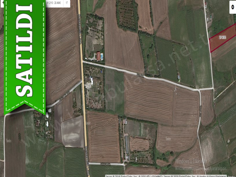 Çatalca Kestanelikte Satılık Arsa , 250 M2 Çaplı Çevrili