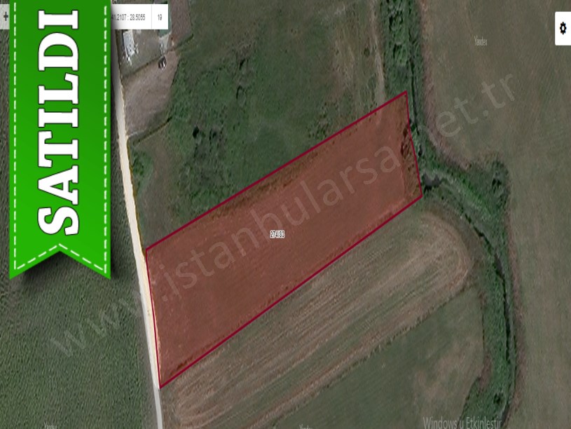 Çatalca Kestanelikte Satılık Arsa , 250 M2 Çaplı Çevrili
