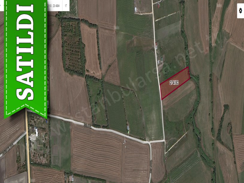 Çatalca Kestanelikte Satılık Arsa , 250 M2 Çaplı Çevrili