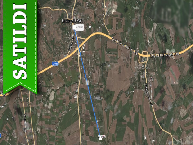Çatalca Kestanelikte Satılık Arsa , 250 M2 Çaplı Çevrili