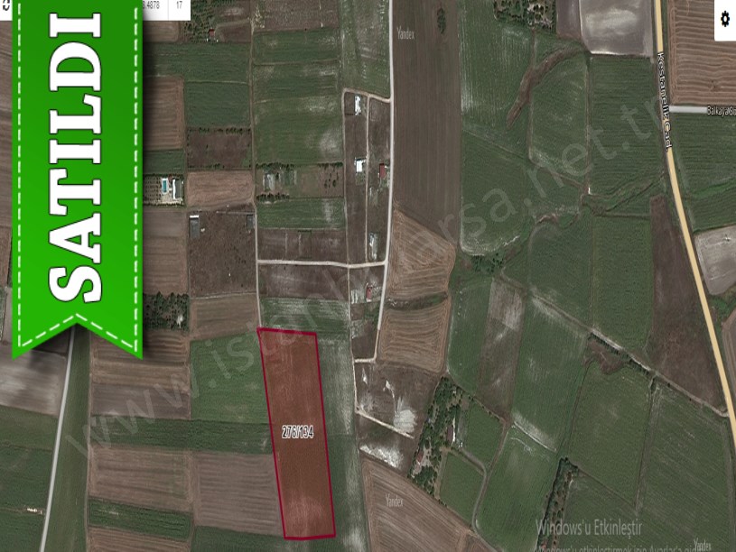 Çatalca Kestanelikte Satılık Arsa , 5,500 M2 Çaplı Yolu Var Evlerin Yakını