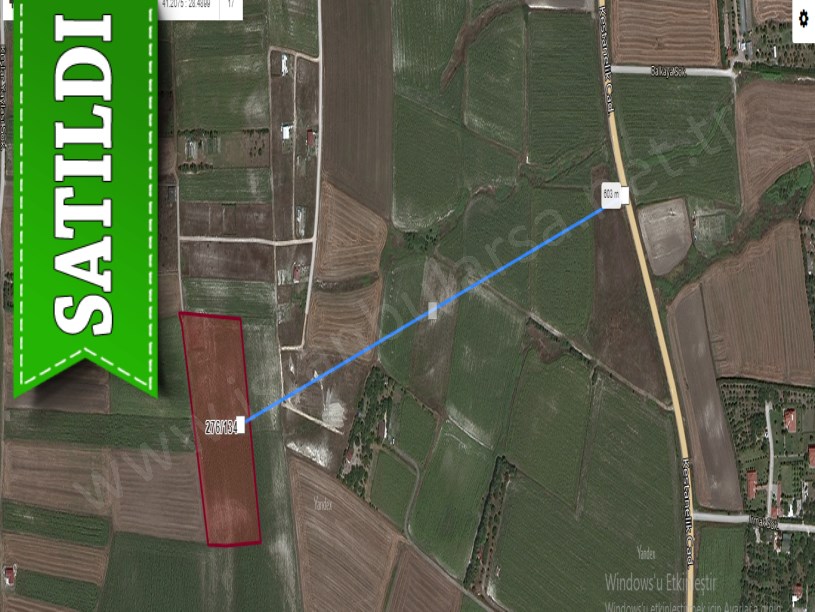 Çatalca Kestanelikte Satılık Arsa , 5,500 M2 Çaplı Yolu Var Evlerin Yakını