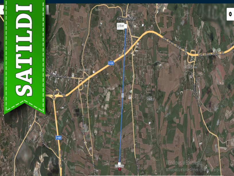 Çatalca Kestanelikte Satılık Arsa , 5,500 M2 Çaplı Yolu Var Evlerin Yakını