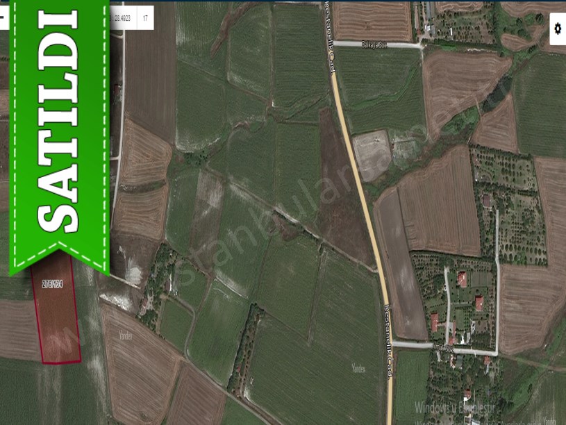 Çatalca Kestanelikte Satılık Arsa , 5,500 M2 Çaplı Yolu Var Evlerin Yakını