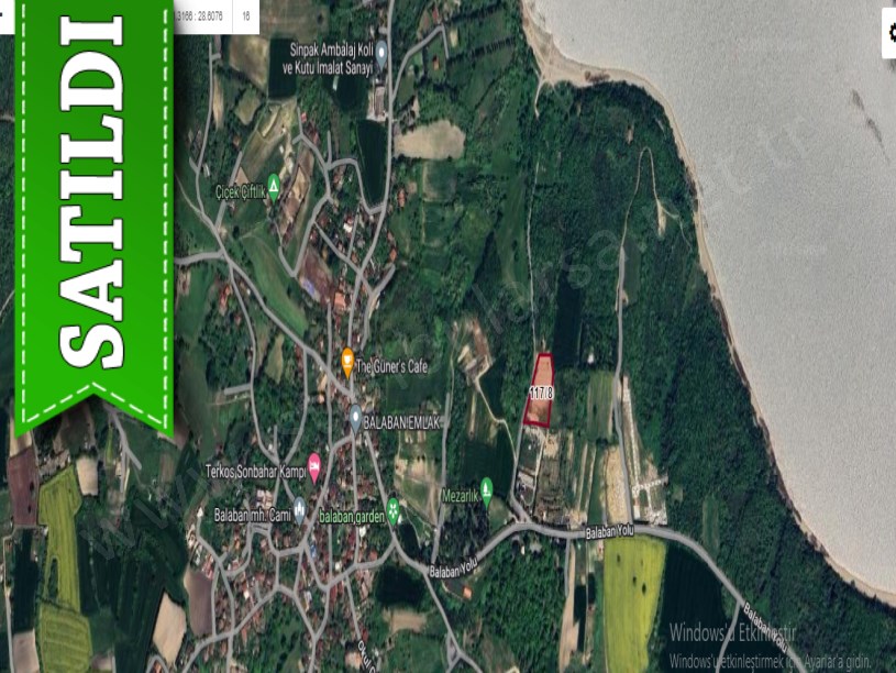 Arnavutköy Balabanda Satılık Arsa , 427 m2 Çaplı Yolu Var 