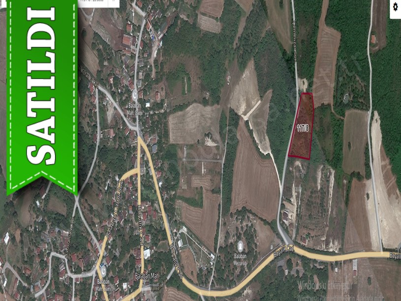 Arnavutköy Balabanda Satılık Arsa , 427 m2 Çaplı Yolu Var 