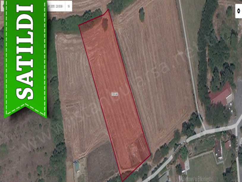 Arnavutköy Balabanda Satılık Arsa , 1,122 M2  Çevrili Cadde Cephe