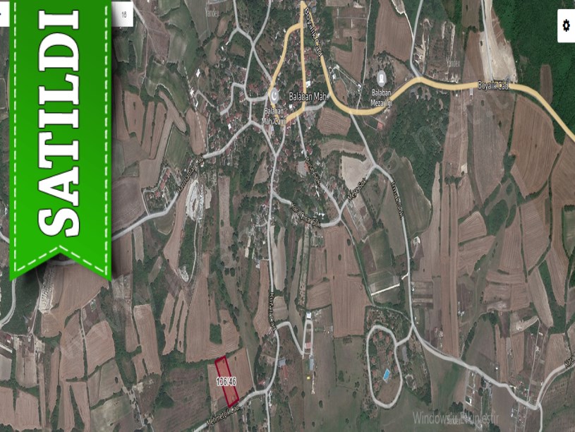 Arnavutköy Balabanda Satılık Arsa , 1,122 M2  Çevrili Cadde Cephe