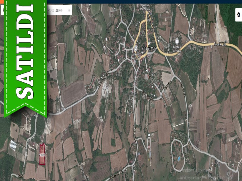 Arnavutköy Balabanda Satılık Arsa , 351 M2 Yolu Var 