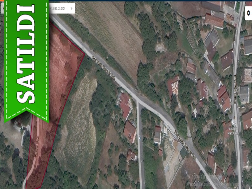 Arnavutköy Balabanda Satılık Arsa , 970 M2 Asfalt Cephe Merkezde
