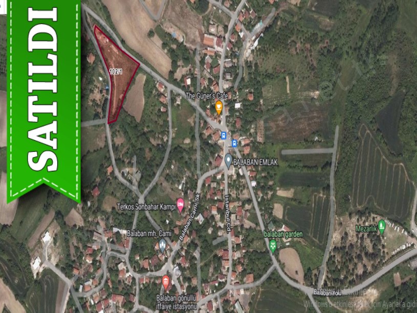Arnavutköy Balabanda Satılık Arsa , 970 M2 Asfalt Cephe Merkezde