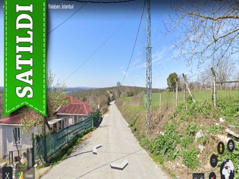 Arnavutköy Balabanda Satılık Arsa , 970 M2 Asfalt Cephe Merkezde