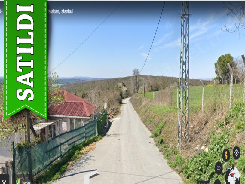 Arnavutköy Balabanda Satılık Arsa , 970 M2 Asfalt Cephe Merkezde
