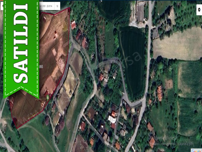 Arnavutköy Balabanda Satılık Arsa , 1,800 M2 Evlerin Yakını Yolu Var