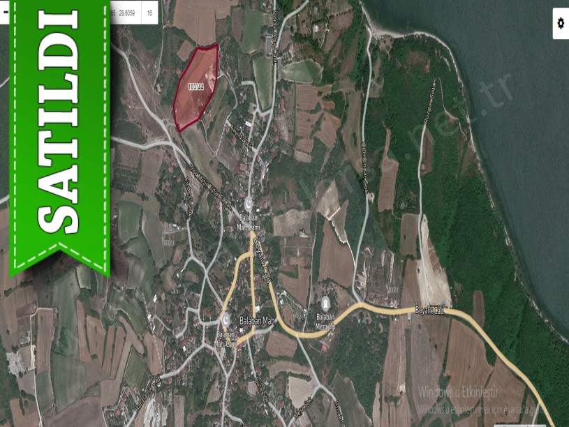 Arnavutköy Balabanda Satılık Arsa , 1,800 M2 Evlerin Yakını Yolu Var