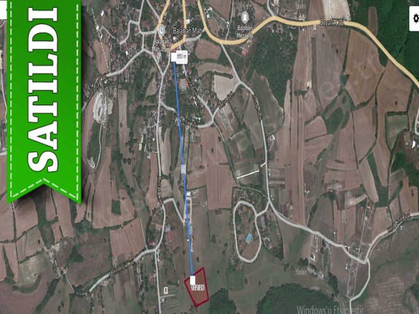 Arnavutköy Balabanda Satılık Arsa , 292 M2 Hisseli