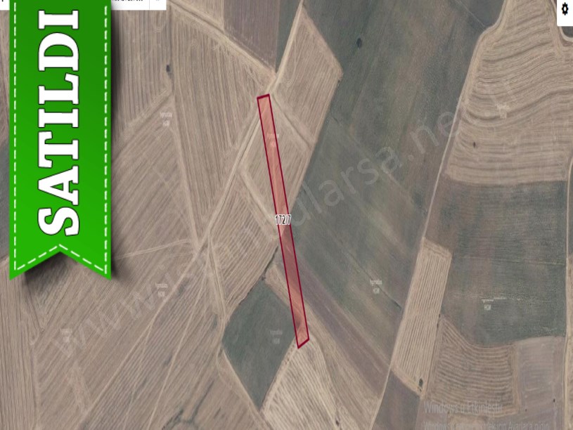 Edirne Havsa Söğütlüdere Köyünde Satılık Tarla  , 6,692 m2 Tek Tapu Yolu Var