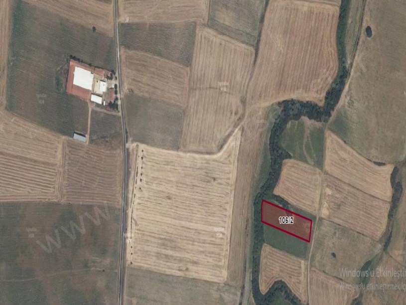 Edirne Havsa Söğütlüdere Köyünde Satılık Tarla , 3,869 M2 Tek Tapu Yolu Var