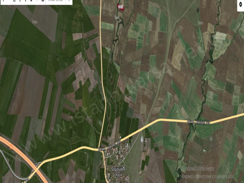 Edirne Havsa Söğütlüdere Köyünde Satılık Tarla , 3,869 M2 Tek Tapu Yolu Var