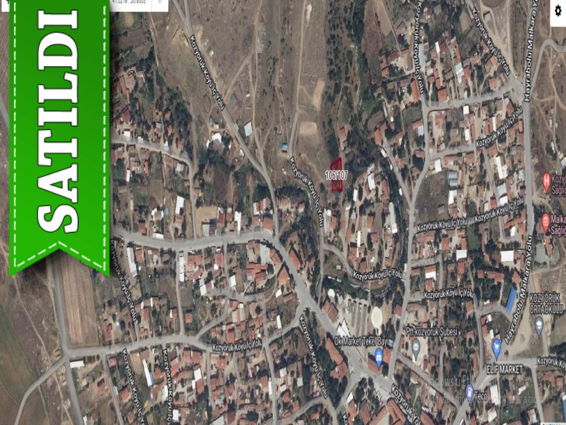 Tekirdağ Malkara Kozyörük Mah Satılık Arsa , 672 m2 İmarlı Merkezde 