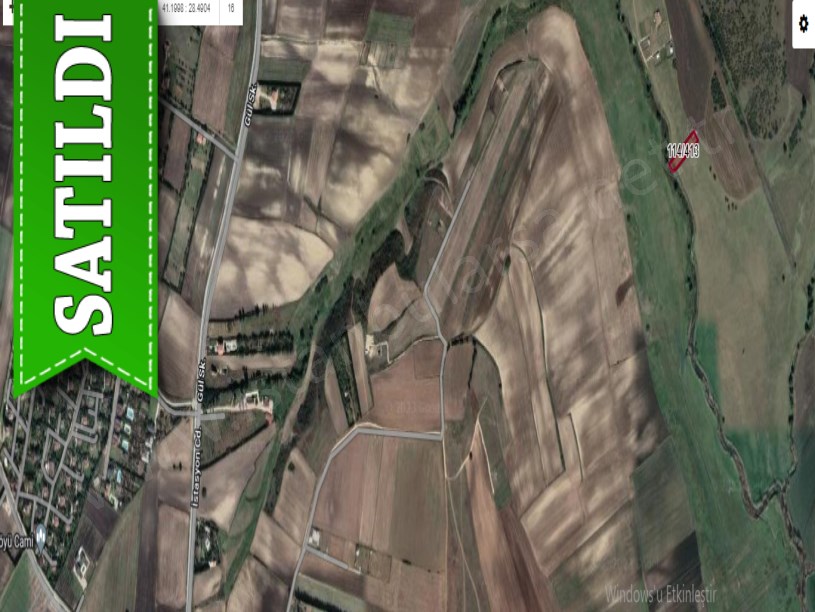Çatalca Örcünlüde Satılık Arsa , 180 m2 Çaplı Yolu Var