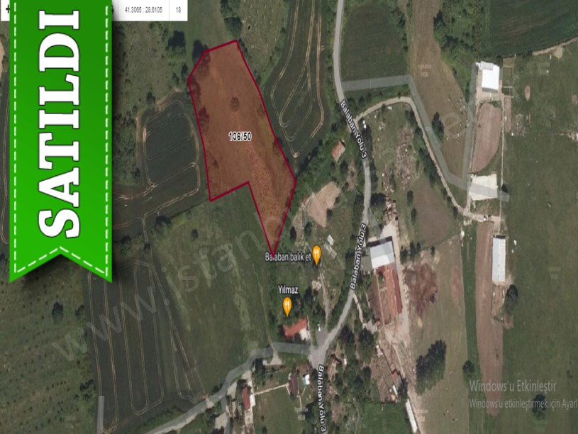 Arnavutköy Balabanda Satılık Arsa , 117 M2 Köyiçi Çevrili 