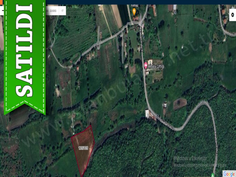 Arnavutköy Balabanda Satılık Arsa , 214 M2 Yolu Var
