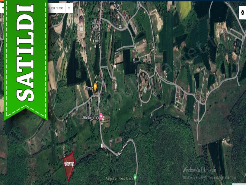 Arnavutköy Balabanda Satılık Arsa , 214 M2 Yolu Var