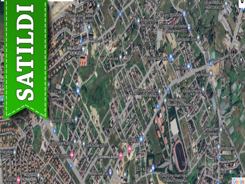 Arnavutköy Yavuzselim Mah Satılık Arsa , 198 m2 Müstakil İmarlı