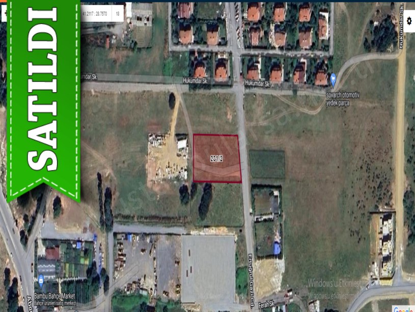 Arnavutköy Bollucada Satılık Arsa , 214 M2 Cadde Cephe Hisseli 