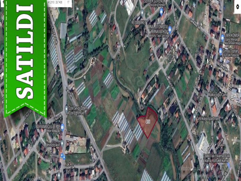 Arnavutköy İmrahorda Satılık Arsa , 300 M2 Merkezde Hisseli  