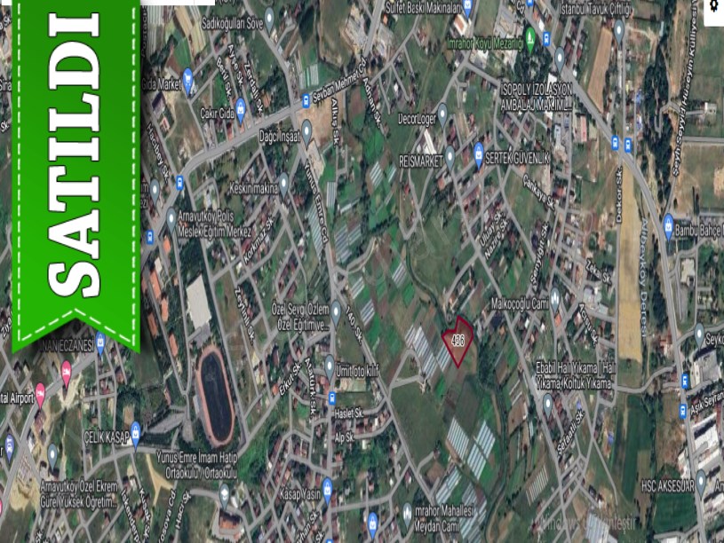 Arnavutköy İmrahorda Satılık Arsa , 300 M2 Merkezde Hisseli  