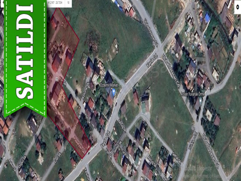 Arnavutköy İmrahorda Satılık Arsa , 245 M2 Cadde Cephe Hisseli İmarlı
