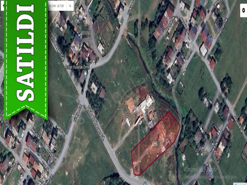 Arnavutköy İmrahorda Satılık Arsa , 193 M2 Cadde Cephe Merkezde 