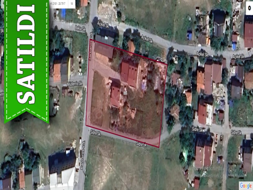 Arnavutköy İmrahorda Satılık Arsa , 199 M2 Caddeye Yakın İmarlı