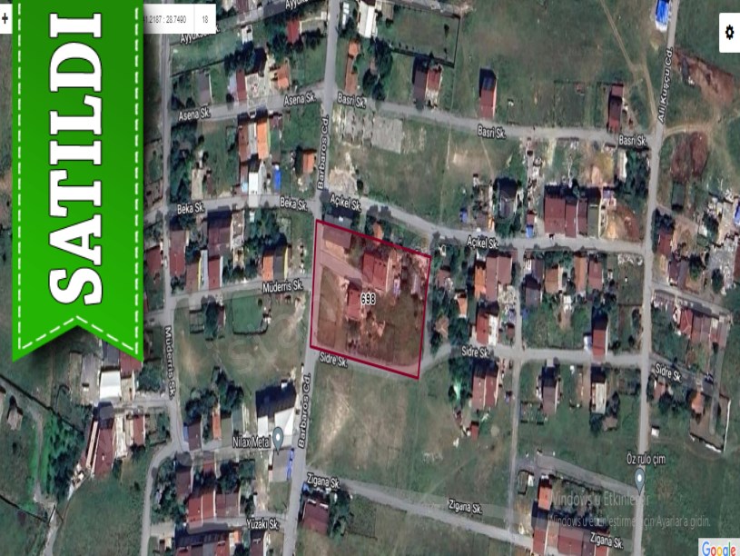 Arnavutköy İmrahorda Satılık Arsa , 199 M2 Caddeye Yakın İmarlı