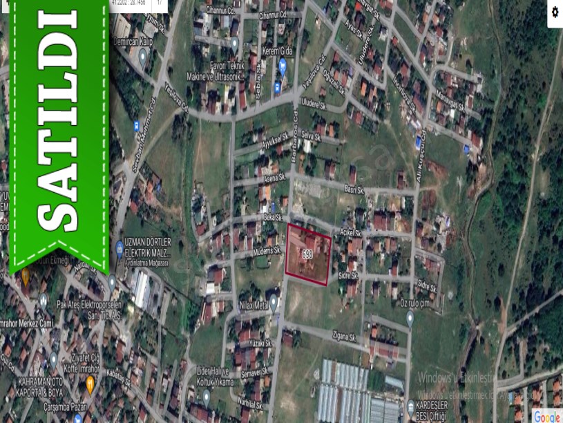 Arnavutköy İmrahorda Satılık Arsa , 199 M2 Caddeye Yakın İmarlı