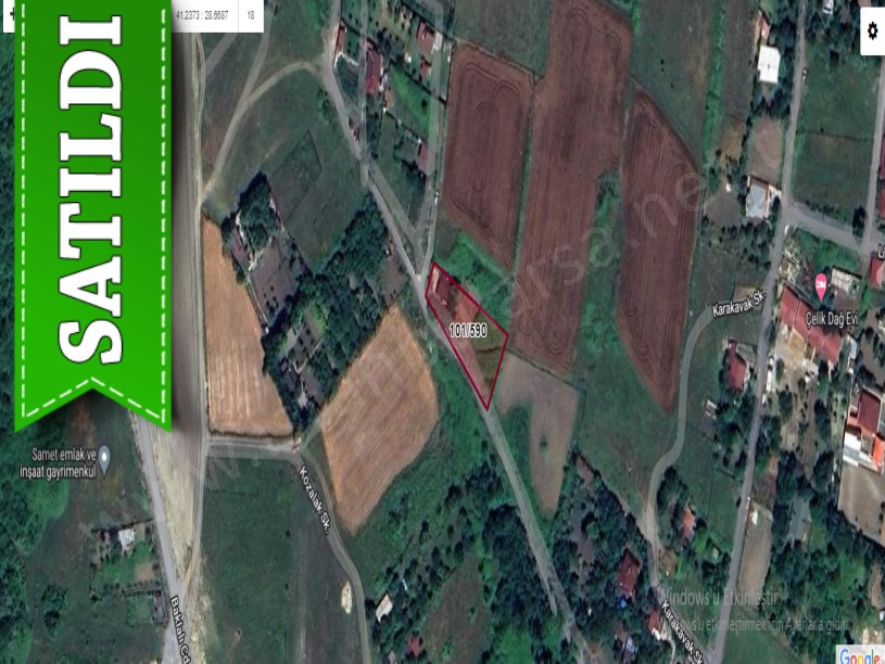Arnavutköy Tayakadın Satılık Arsa , 319 M2 Yolu Var Hisseli 
