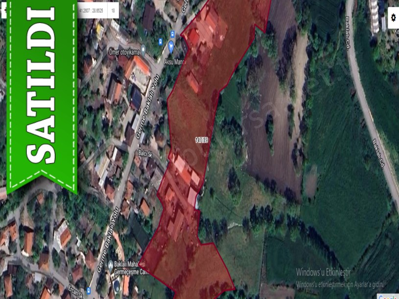Arnavutköy Baklalıda Satılık Arsa , 1,753 M2 Merkezde Evlerin Yakını Yolu Var